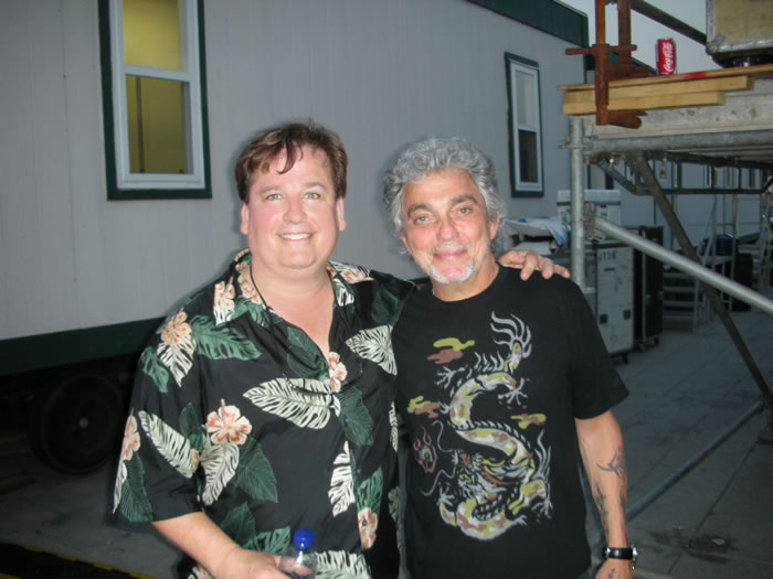 Playing a show with the 'one and only' Steve Gadd